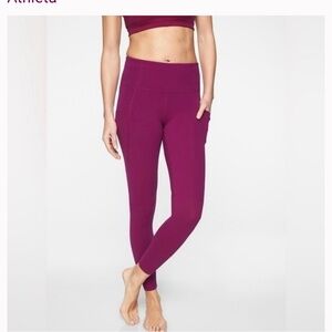 Athleta Women's Magenta Fuschia Leggings